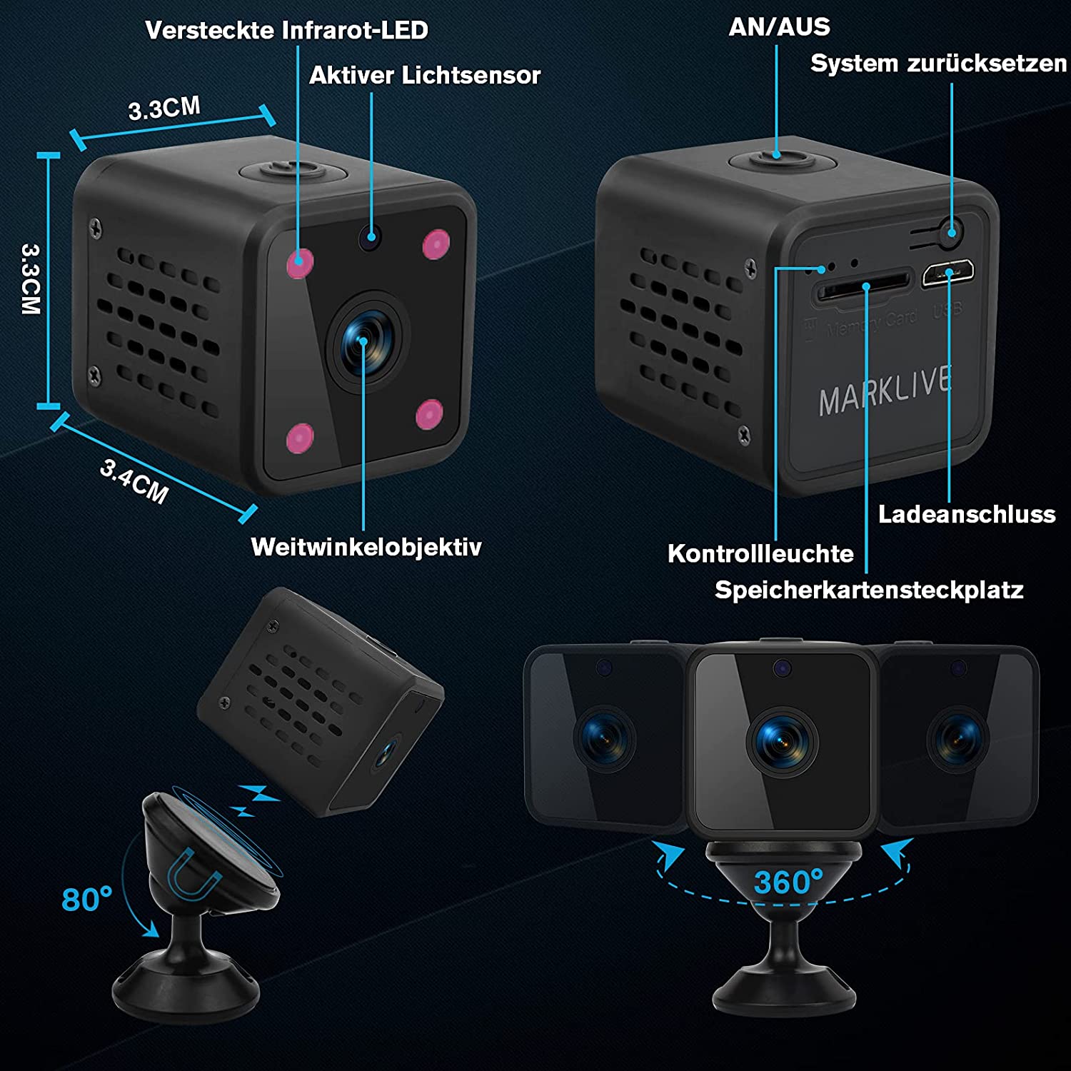 Mini caméra MARKLIVE – Image 6