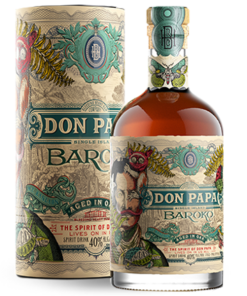 DON PAPA Baroko – Rhum des Philippines à 40% – 70Cl