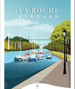 Les ponts de La Roche Bernard (Affiche)