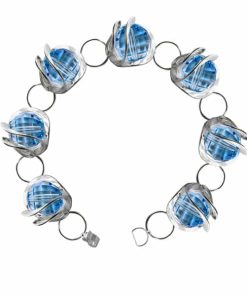 Bijoux en swarovski et argent, bracelet « Galaxie » de la marque Ostrowski Design